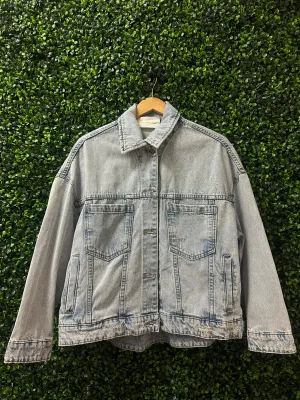Slightly Distressed Denim Jacket