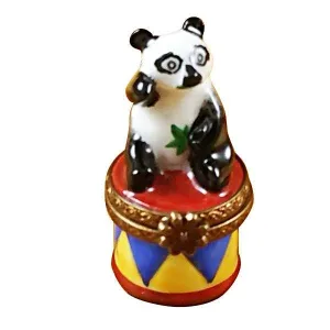 Small Panda on Round Base