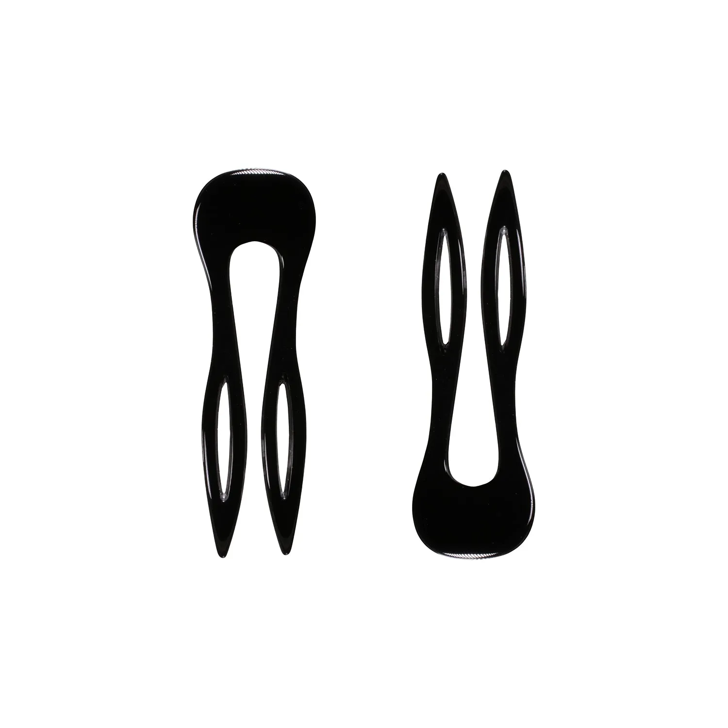 Sofia Small Black Hair Pin Set