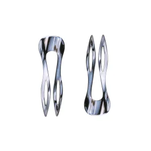 Sofia Small Tigre Blanc Hair Pin Set