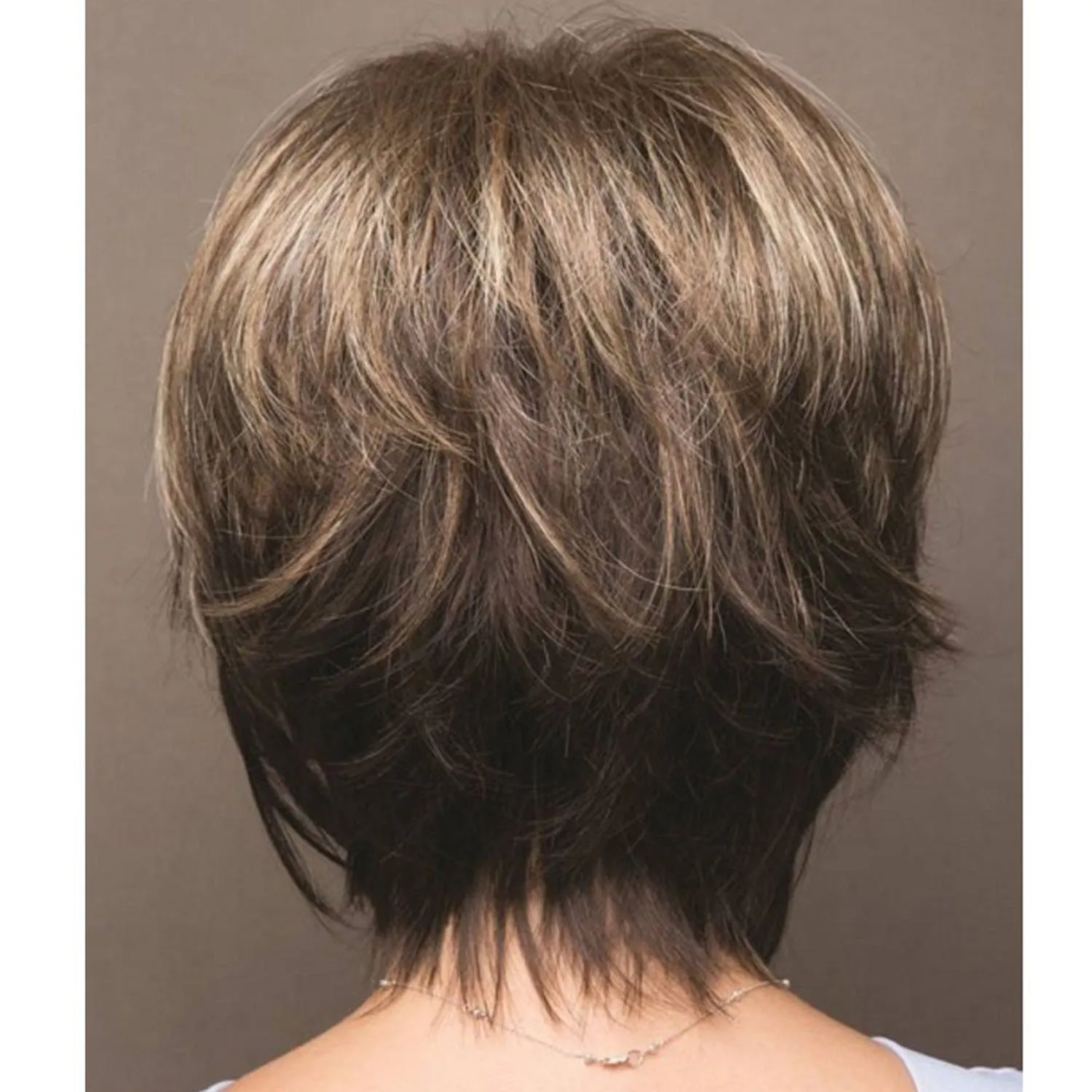 Sophia | Blonde Pixie Cut Wavy Synthetic Hair Wig