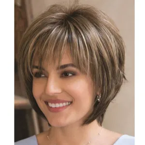 Sophia | Blonde Pixie Cut Wavy Synthetic Hair Wig