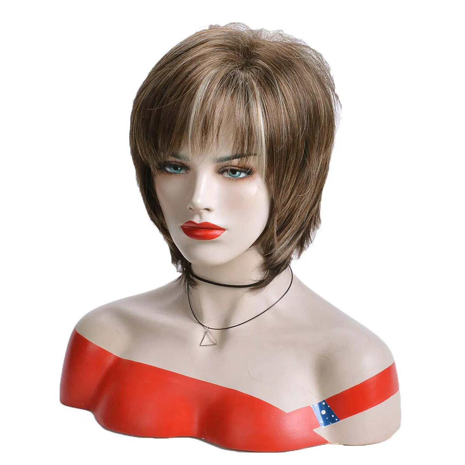 Sophia | Blonde Pixie Cut Wavy Synthetic Hair Wig