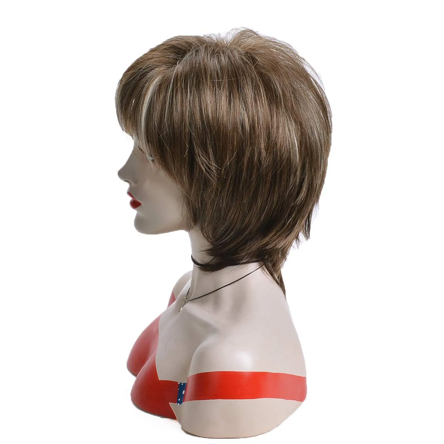 Sophia | Blonde Pixie Cut Wavy Synthetic Hair Wig