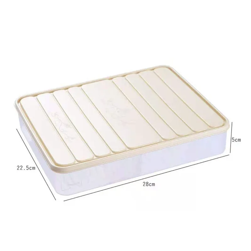 Space-saving Stackable Food Storage Container Box