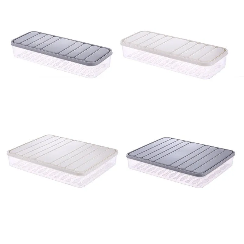 Space-saving Stackable Food Storage Container Box