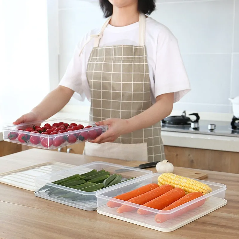 Space-saving Stackable Food Storage Container Box