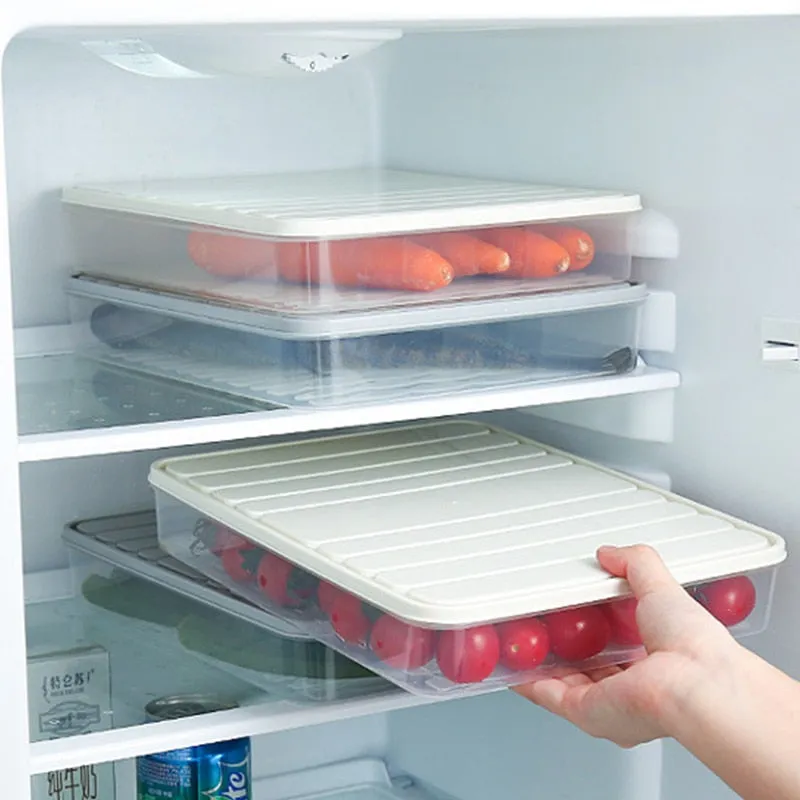 Space-saving Stackable Food Storage Container Box