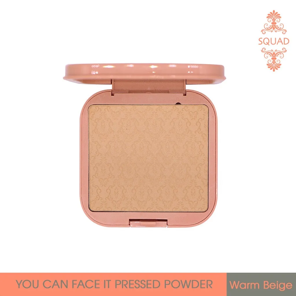 Squad Cosmetics You Can Face It Refillable Pressed Powder