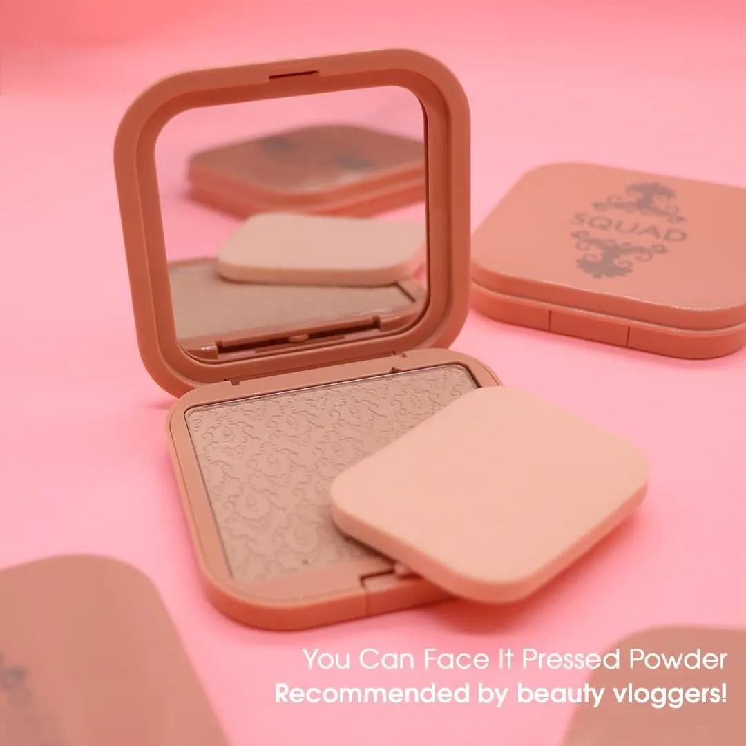 Squad Cosmetics You Can Face It Refillable Pressed Powder