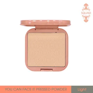 Squad Cosmetics You Can Face It Refillable Pressed Powder