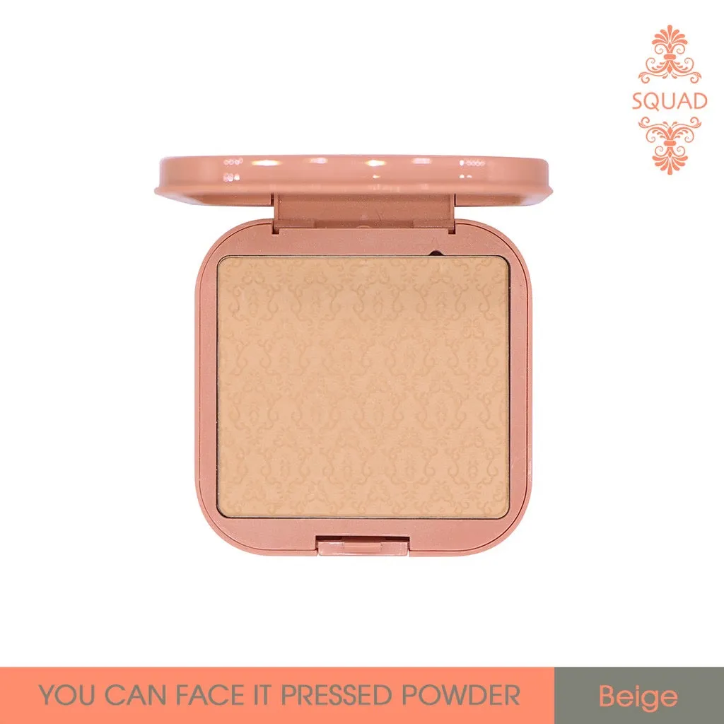 Squad Cosmetics You Can Face It Refillable Pressed Powder