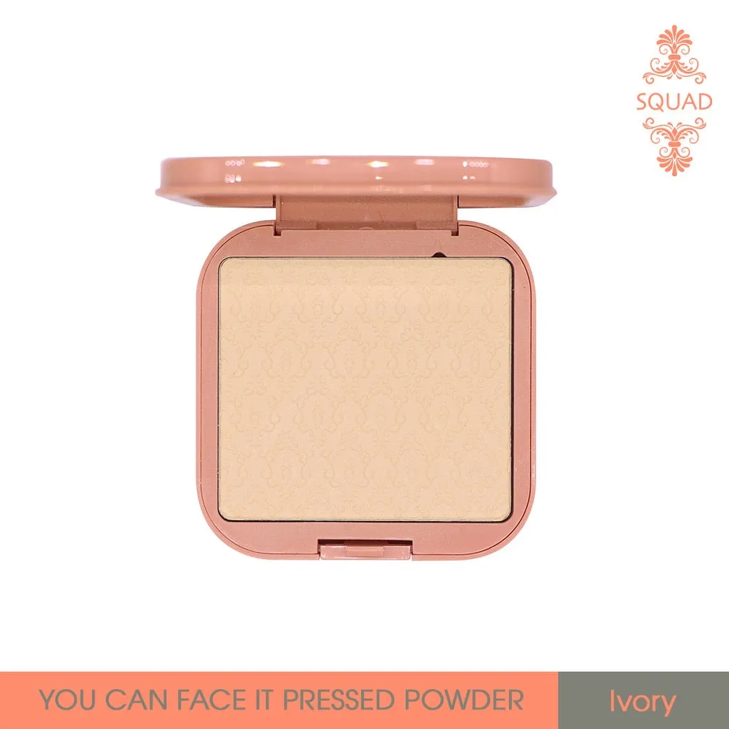 Squad Cosmetics You Can Face It Refillable Pressed Powder