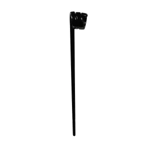 Swirl Black Hair Pin