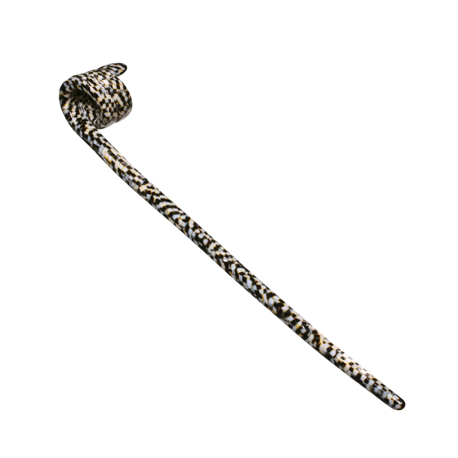 Swirl Damier Hair Pin in