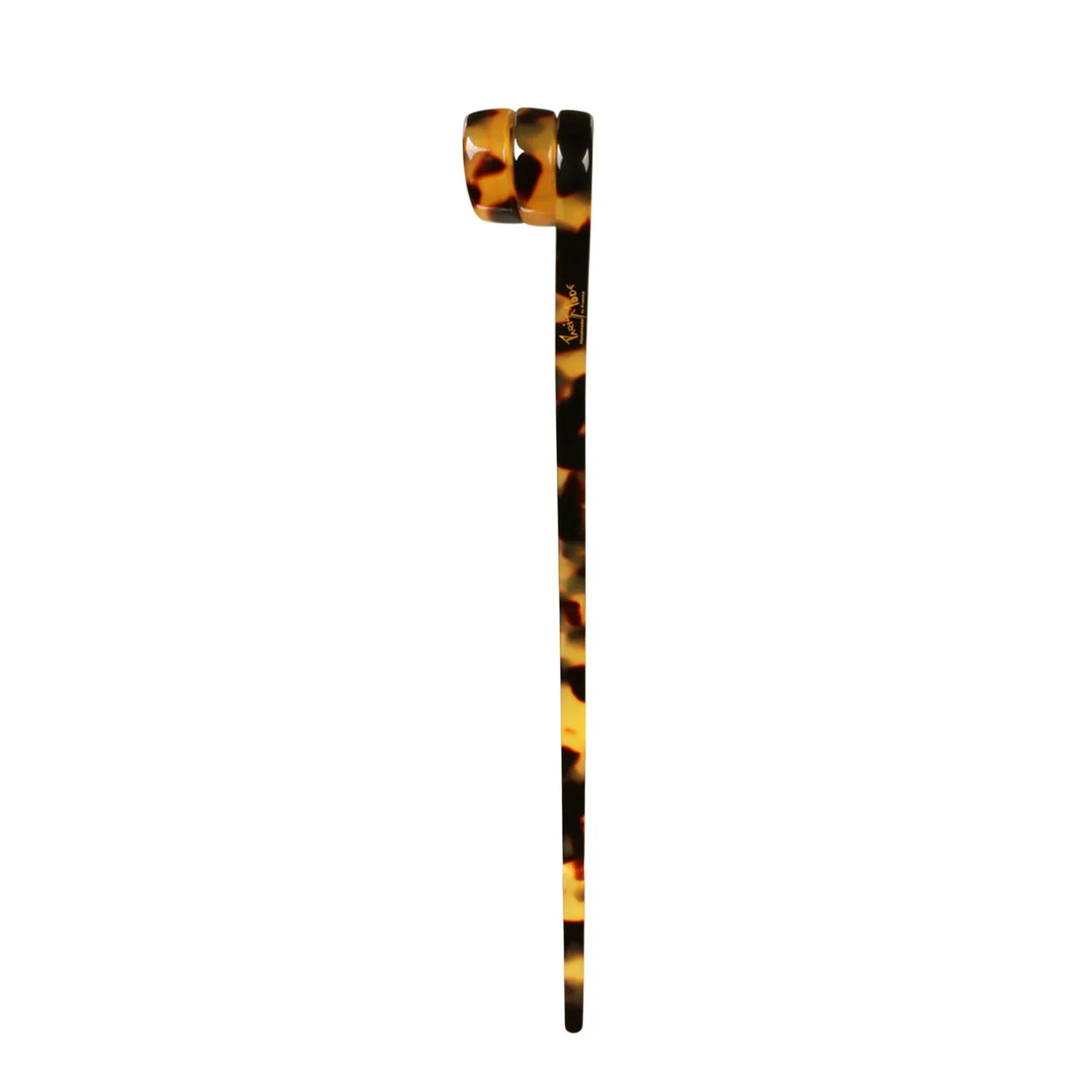Swirl Dark Tortoiseshell Hair Pin