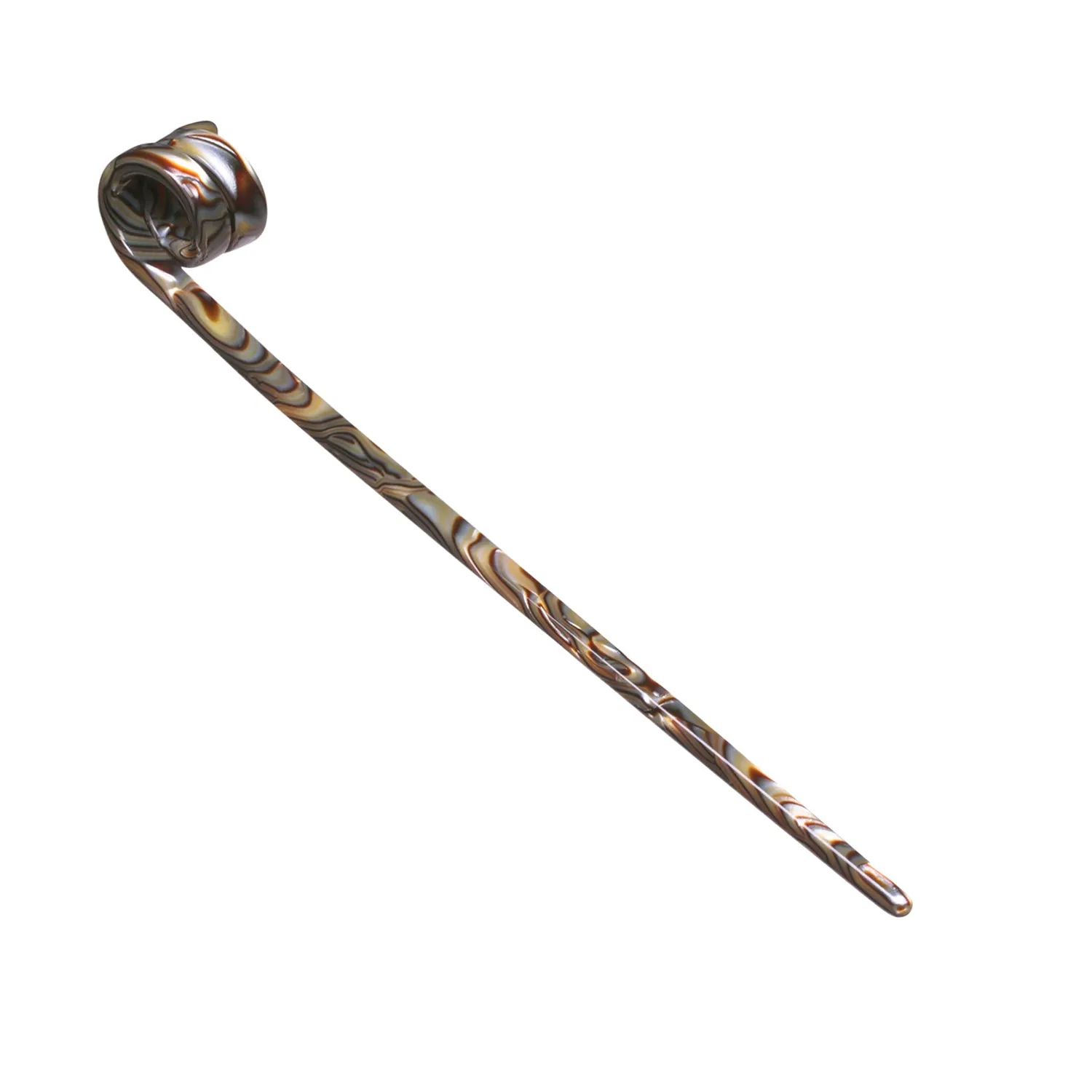 Swirl Onyx Hair Pin