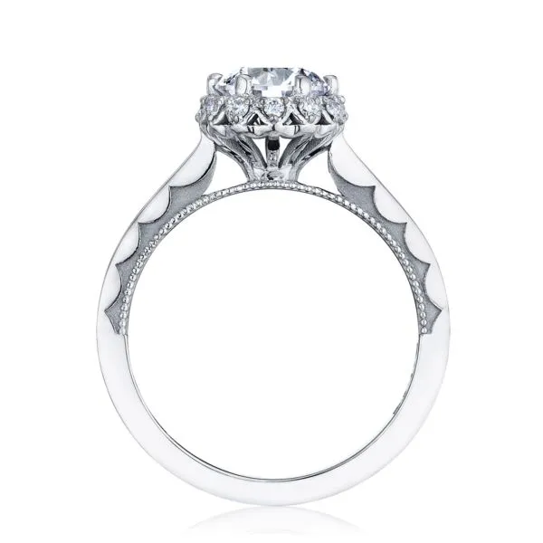 Tacori 6 Prong Halo Diamond Engagement Ring
