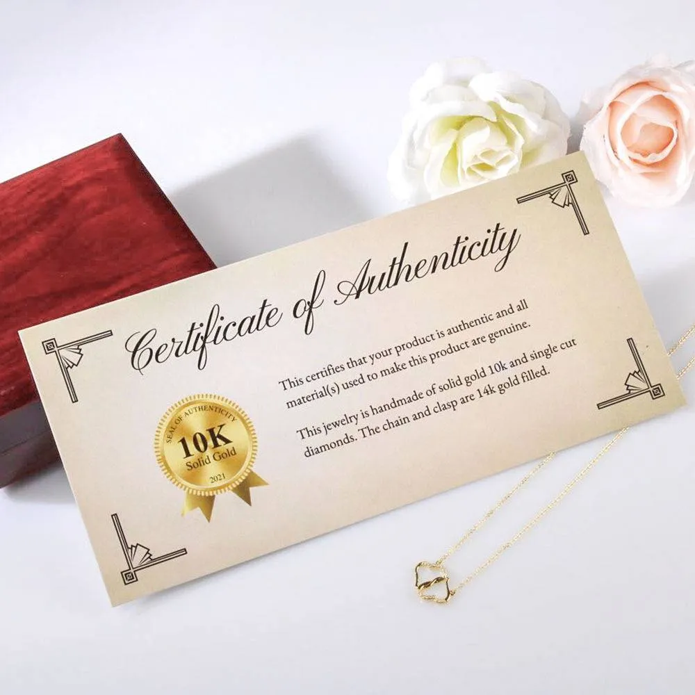 To My Daughter In Law On Your Wedding Day Infinity Hearts Necklace