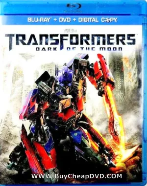 Transformers: Dark of the Moon Blu-ray  DVD   Digital Copy (3-Disc Set) (Free Shipping)