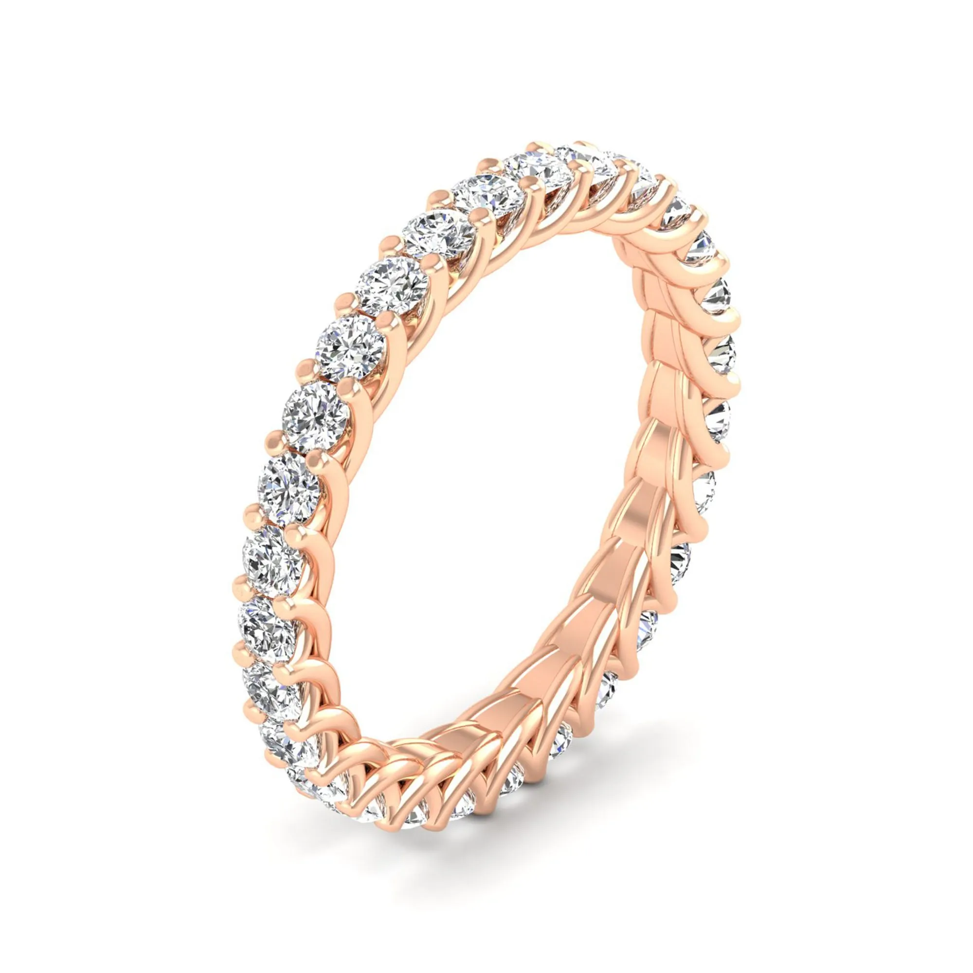 Trellis Diamond Eternity Ring