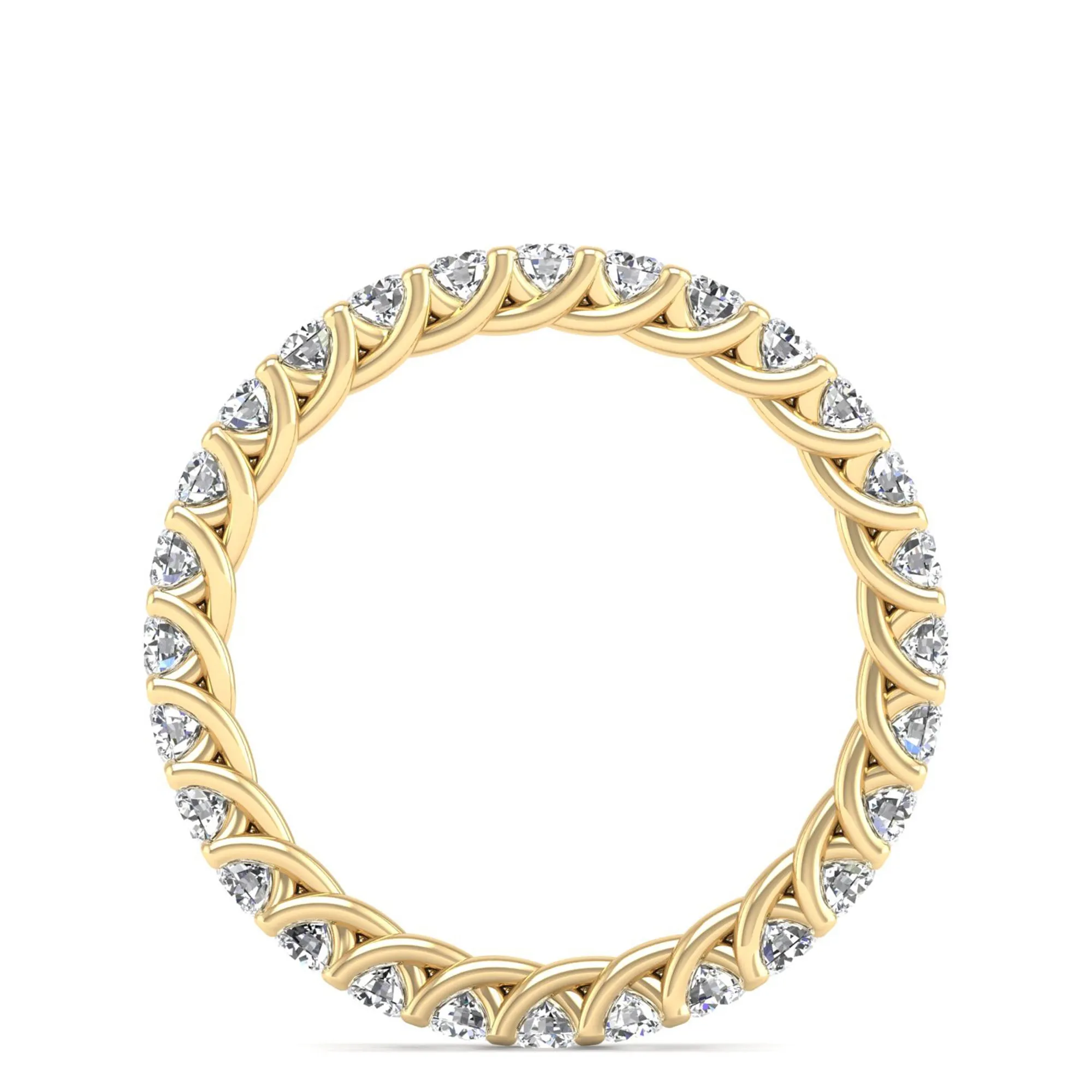 Trellis Diamond Eternity Ring