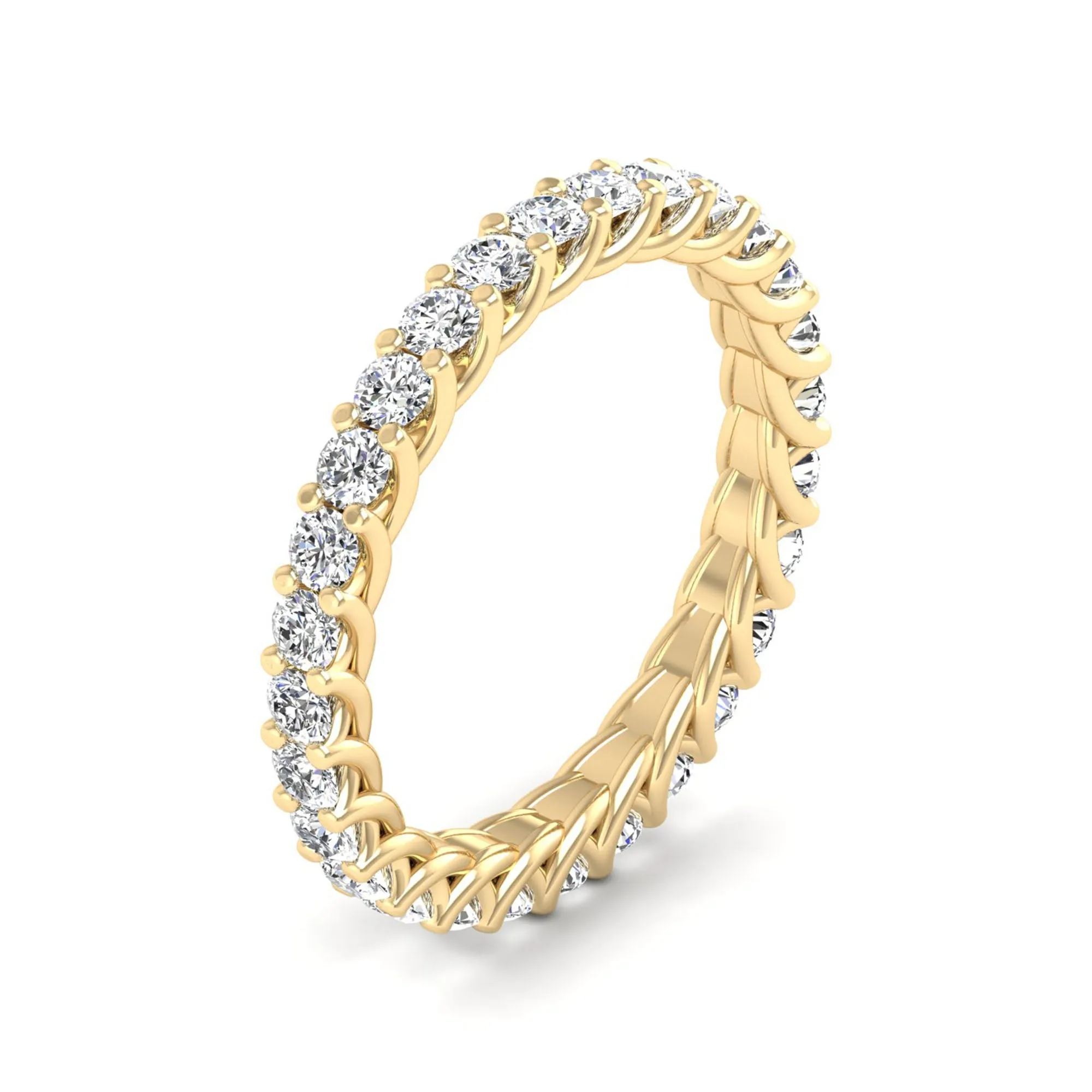 Trellis Diamond Eternity Ring