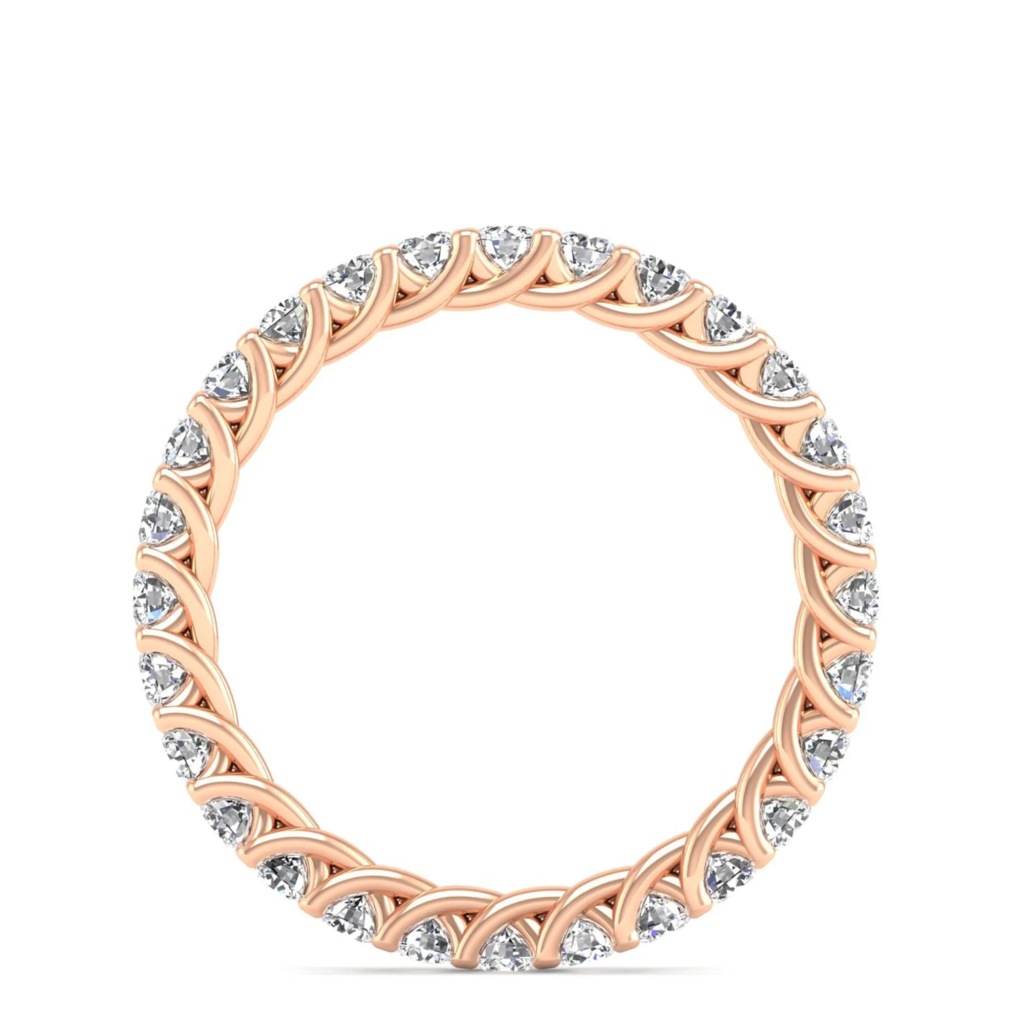 Trellis Diamond Eternity Ring
