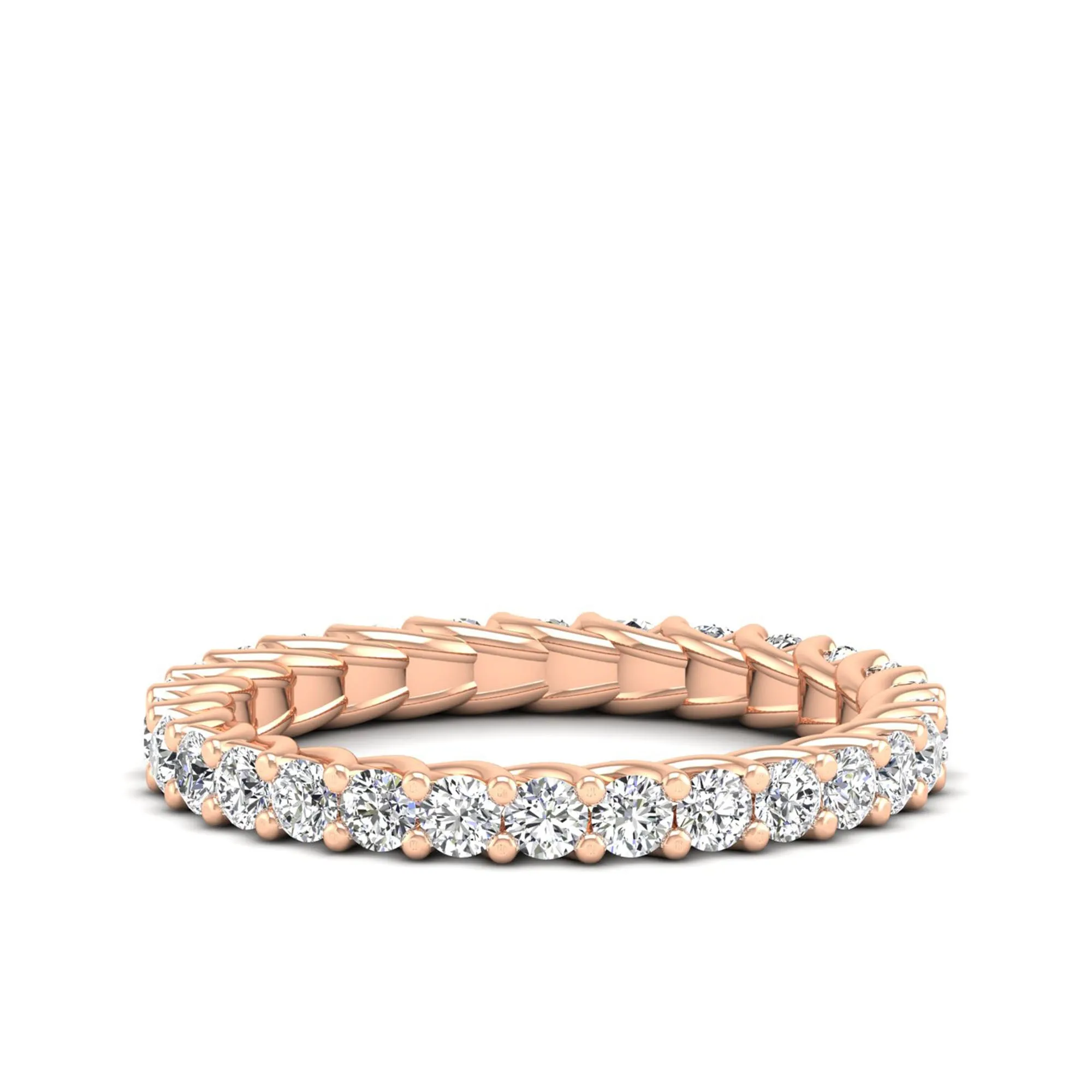 Trellis Diamond Eternity Ring