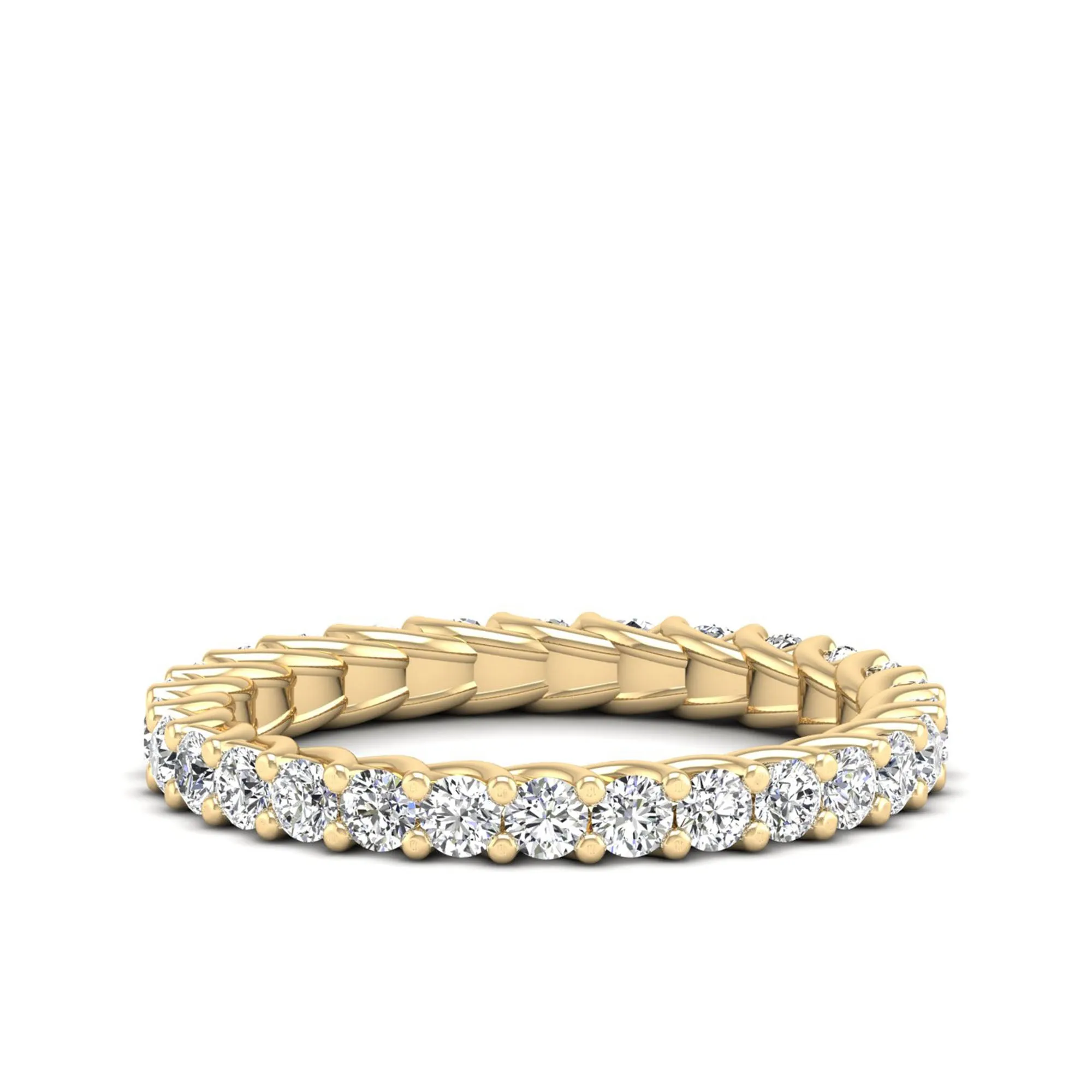 Trellis Diamond Eternity Ring