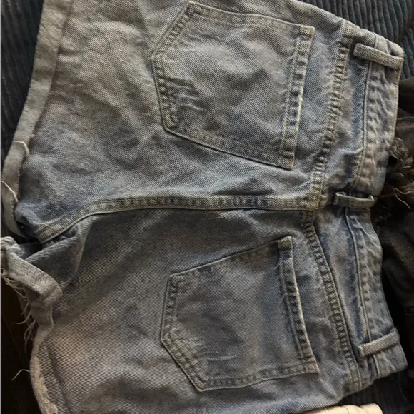 Trendy Denim Shorts Trio