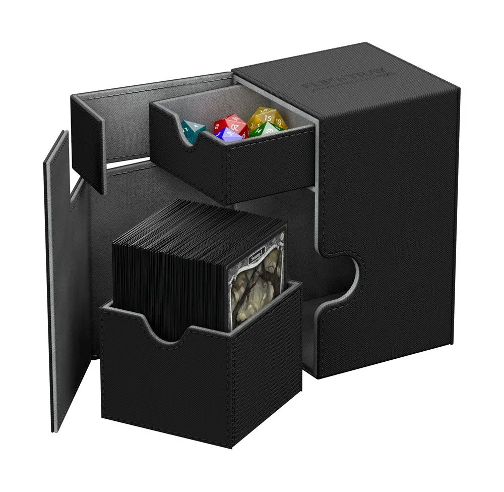 Ultimate Guard Flip´n´Tray Deck Case 100  XenoSkin Black