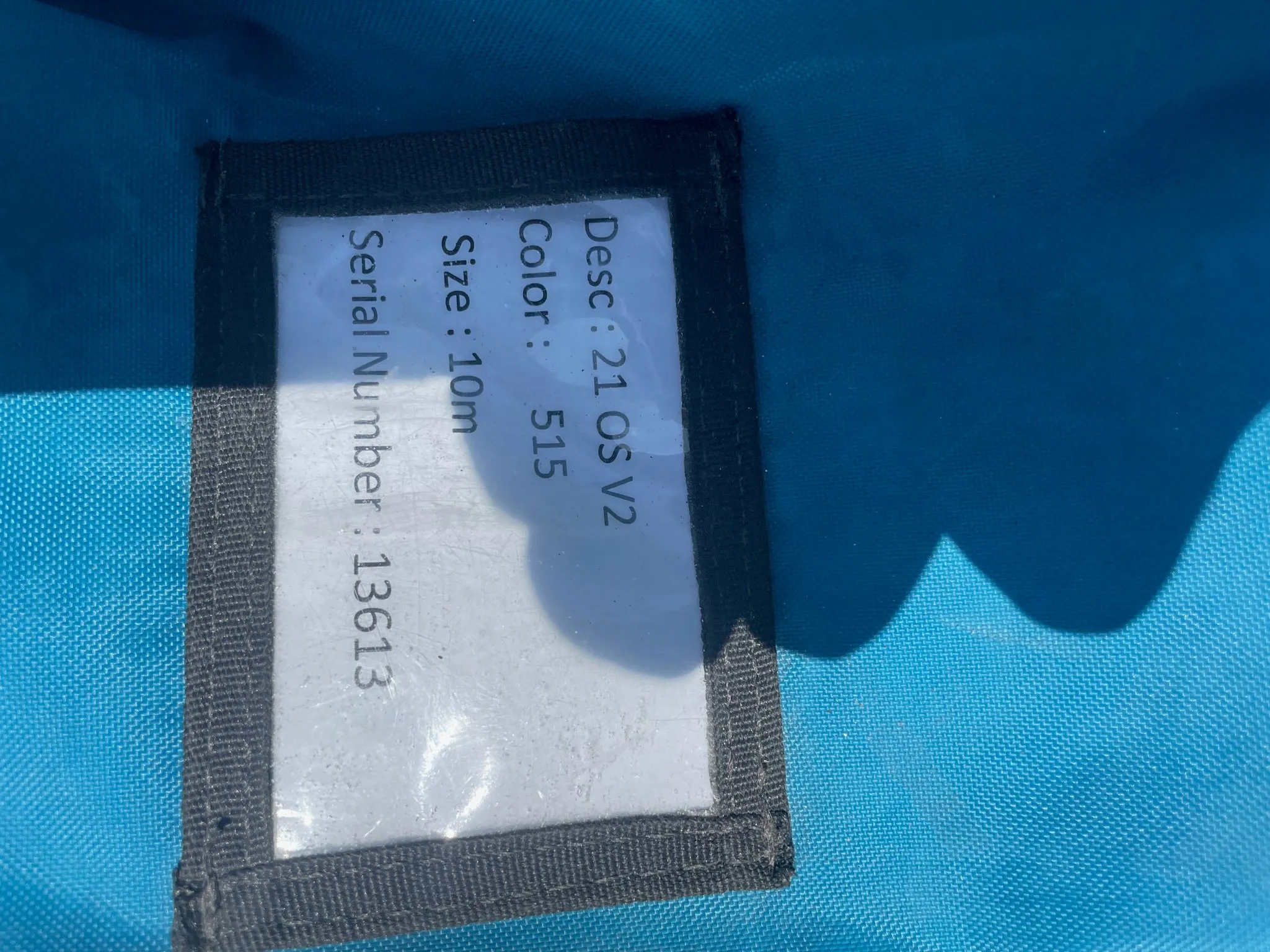 USED 2021 Eleveight OS V2 10m Kiteboarding Kite Only