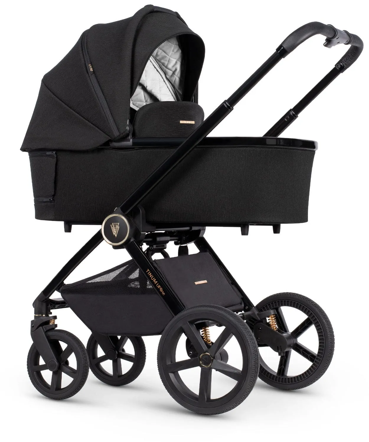 Venicci 3 in 1 Tinum UPLINE Cabriofix i-Size Travel System - All Black