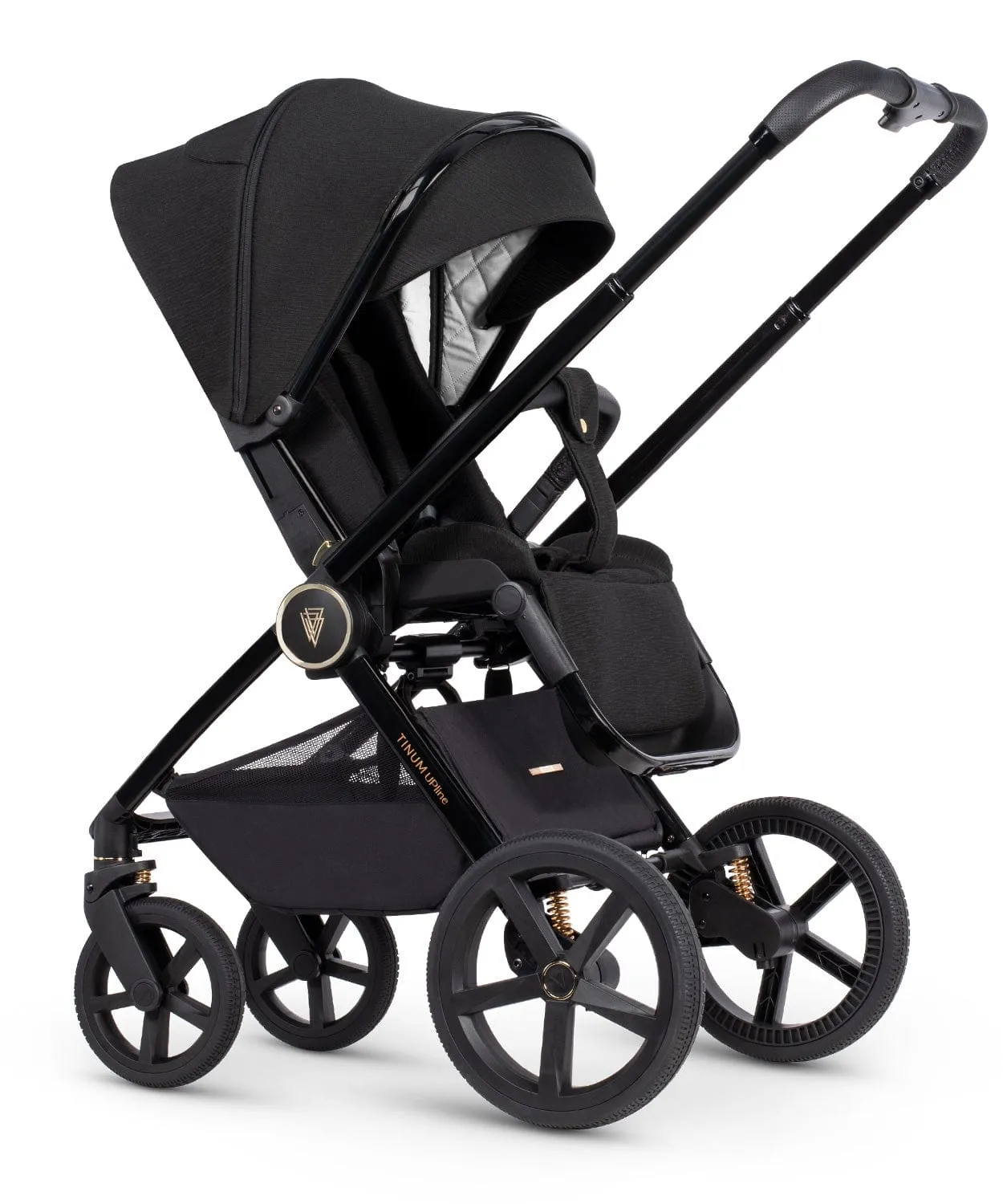 Venicci 3 in 1 Tinum UPLINE Cabriofix i-Size Travel System - All Black