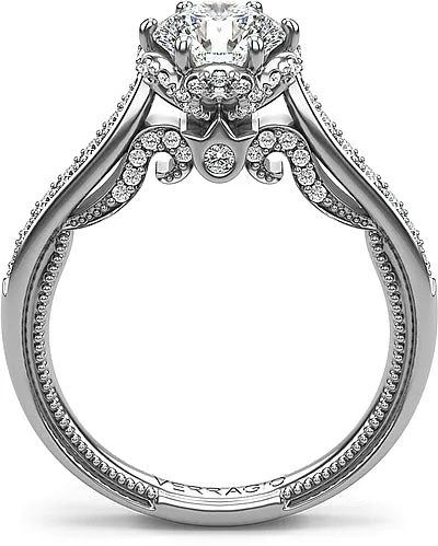 Verragio Pave Diamond Engagement Ring