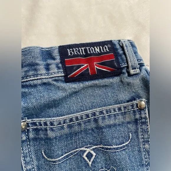 Vintage Brittania High Waist Tall Jeans
