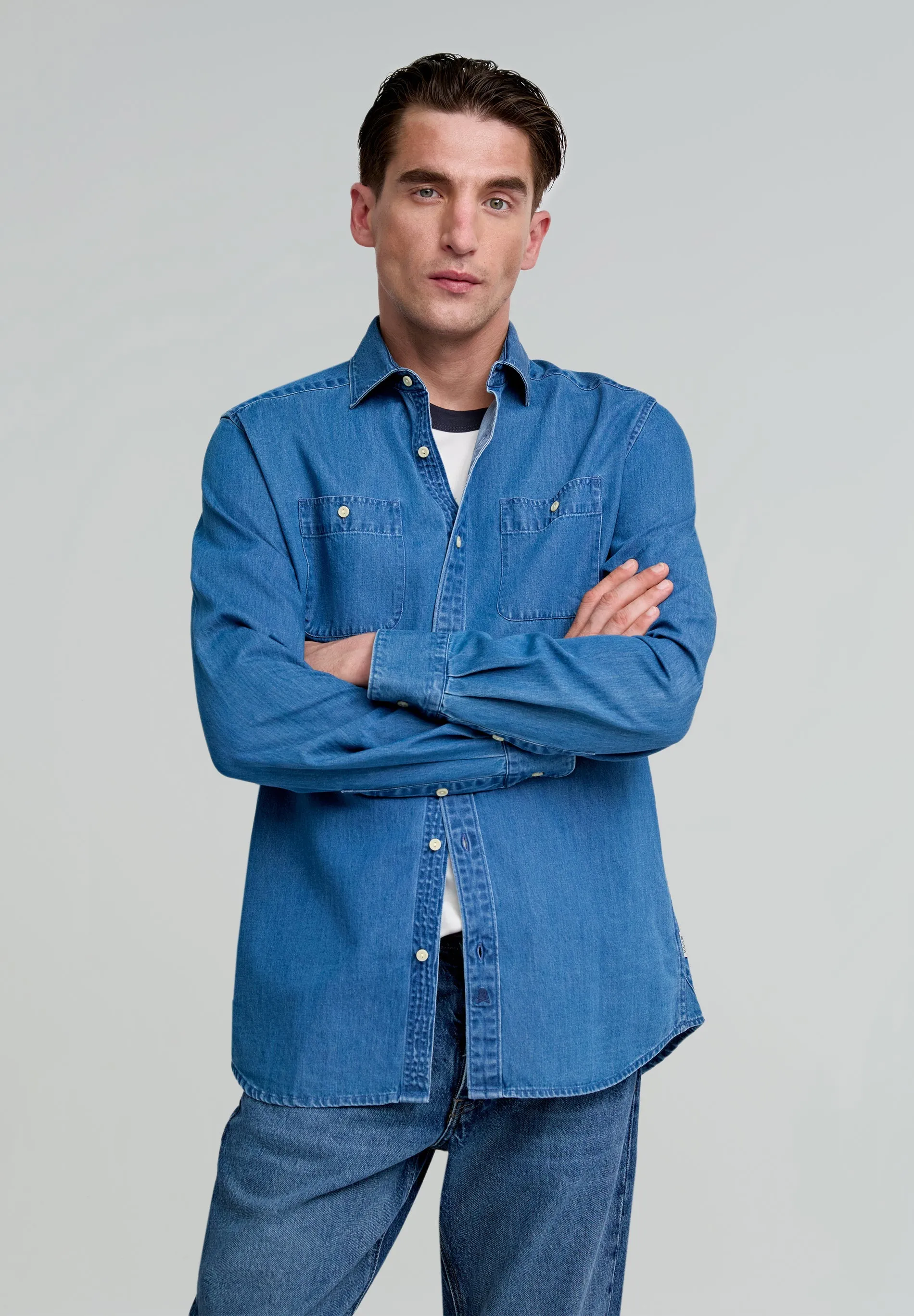 VINTAGE DENIM K SHIRT