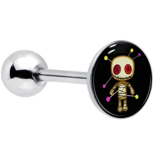 Voodoo Doll Barbell Tongue Ring