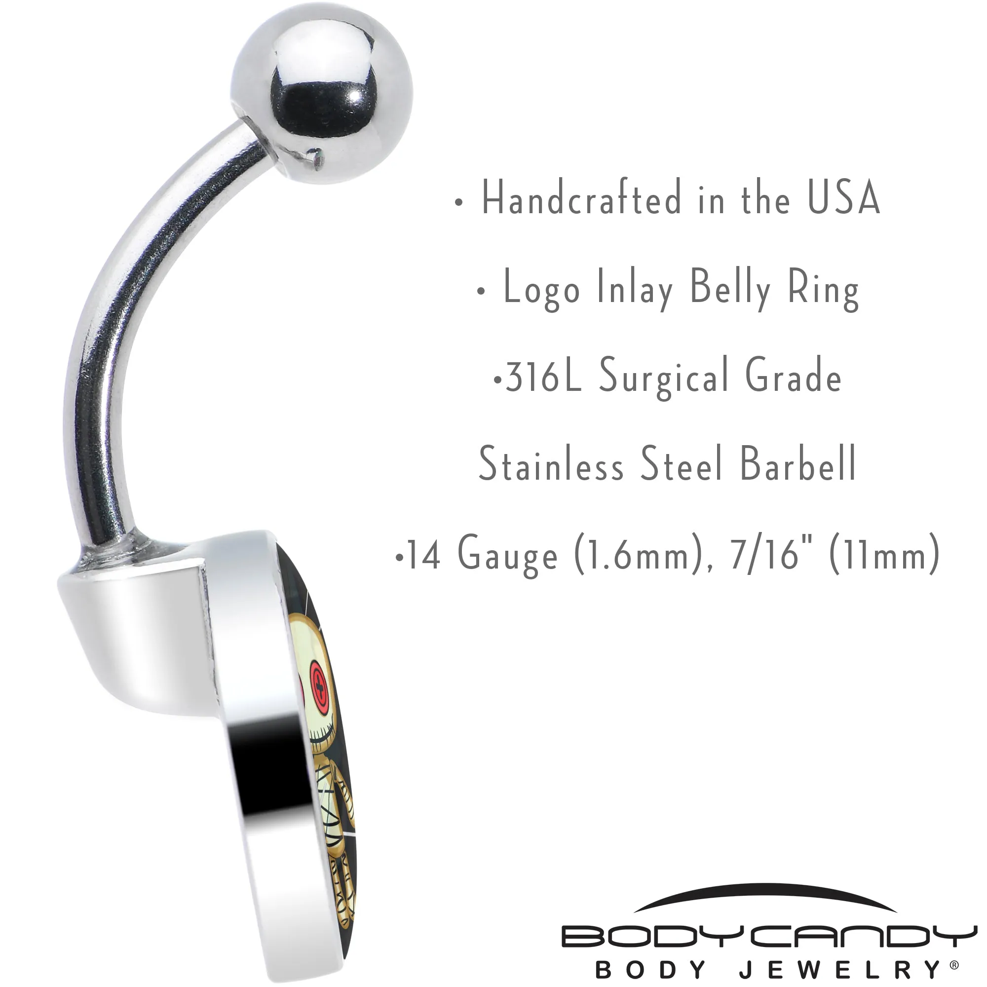 Voodoo Doll Belly Ring