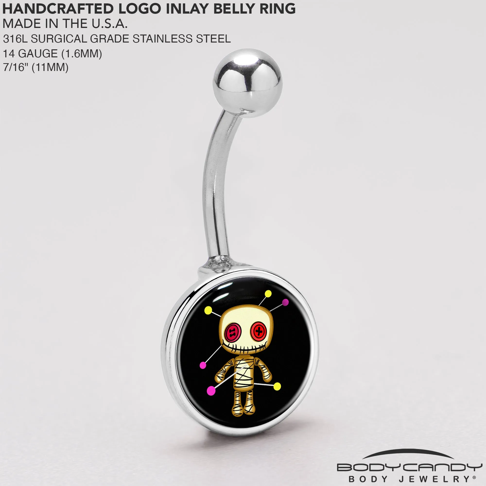 Voodoo Doll Belly Ring