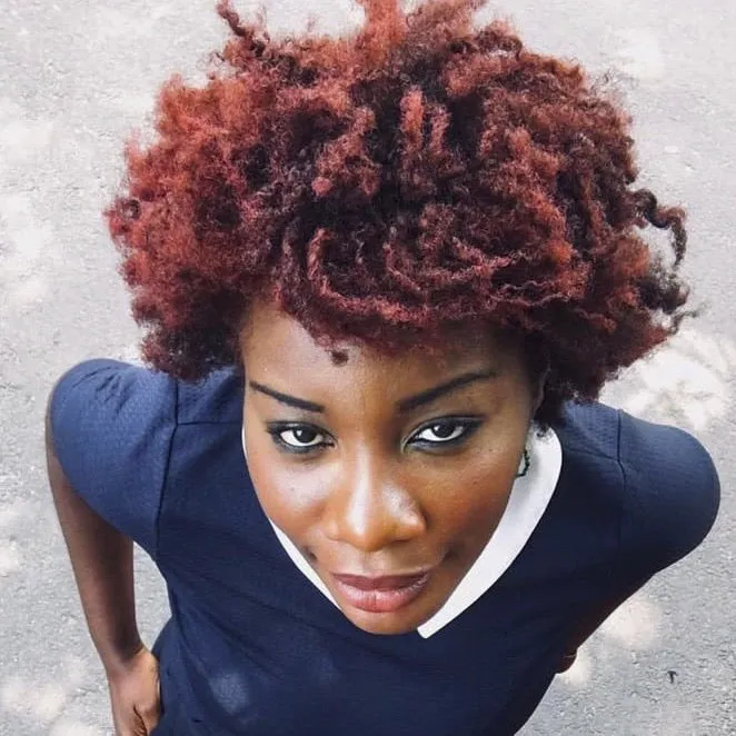 Wanda | Brown Short Pixie Cut Curly Synthetic Hair Wig