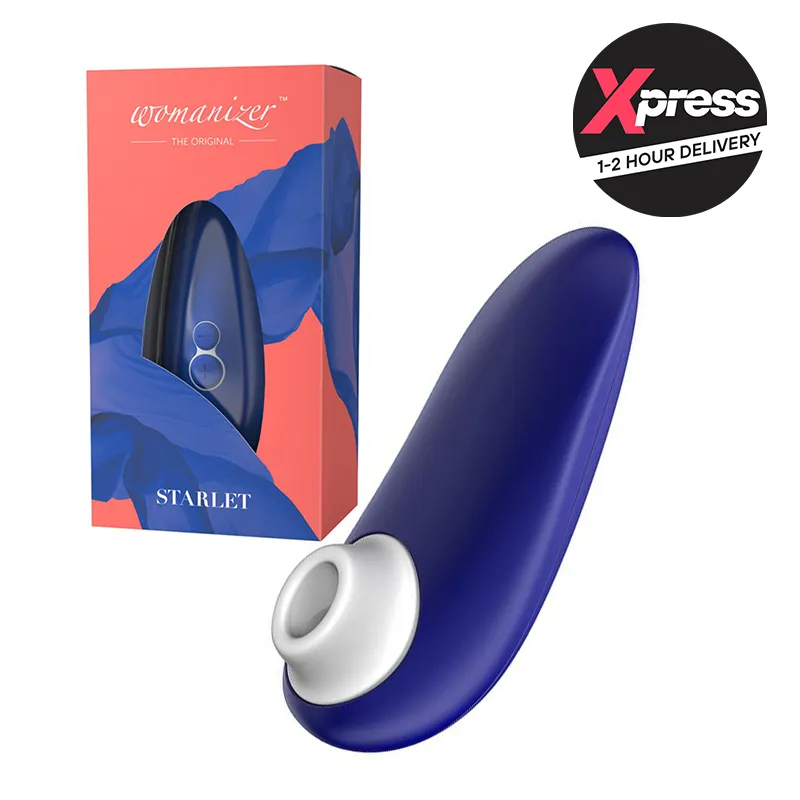 Womanizer Starlet 2 - Sapphire Blue- Air Clitoral Stimulator