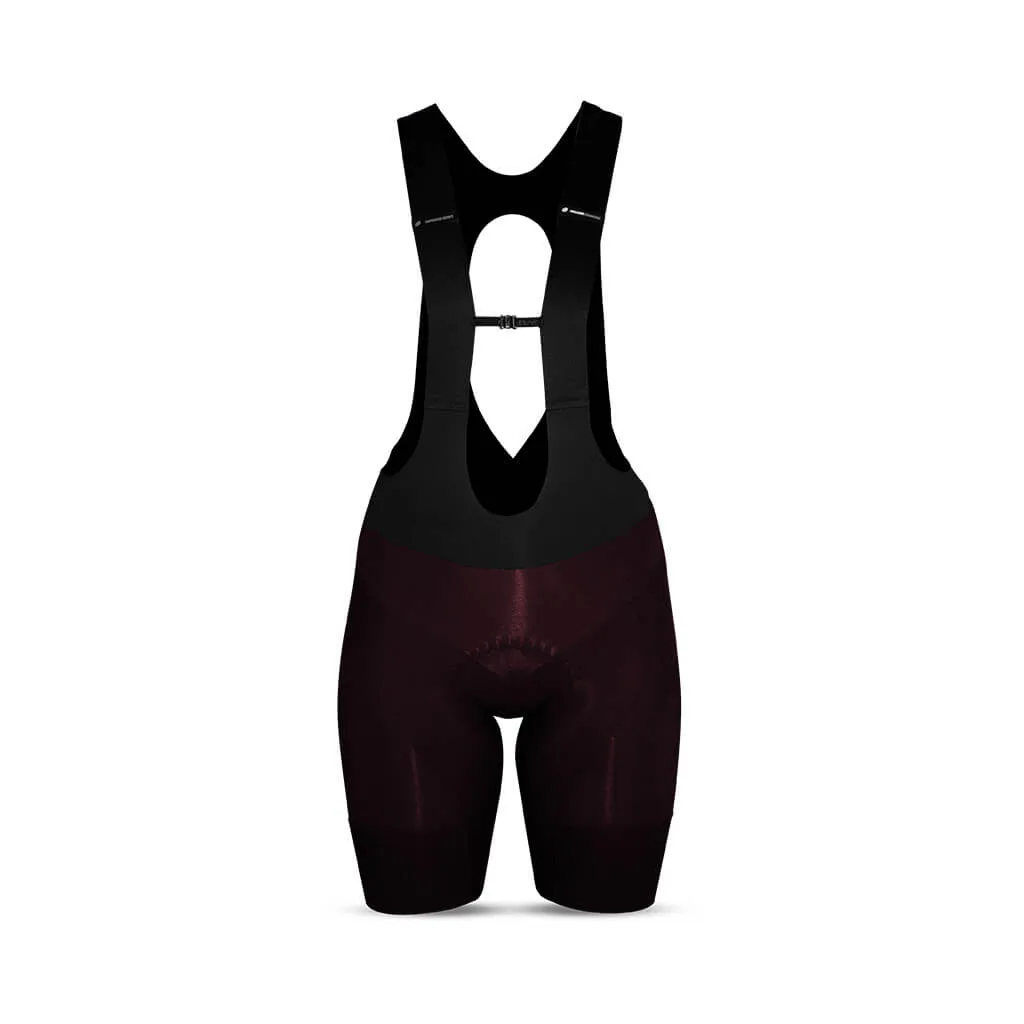 Women's Supremo Pace Bib Shorts (Coffee)