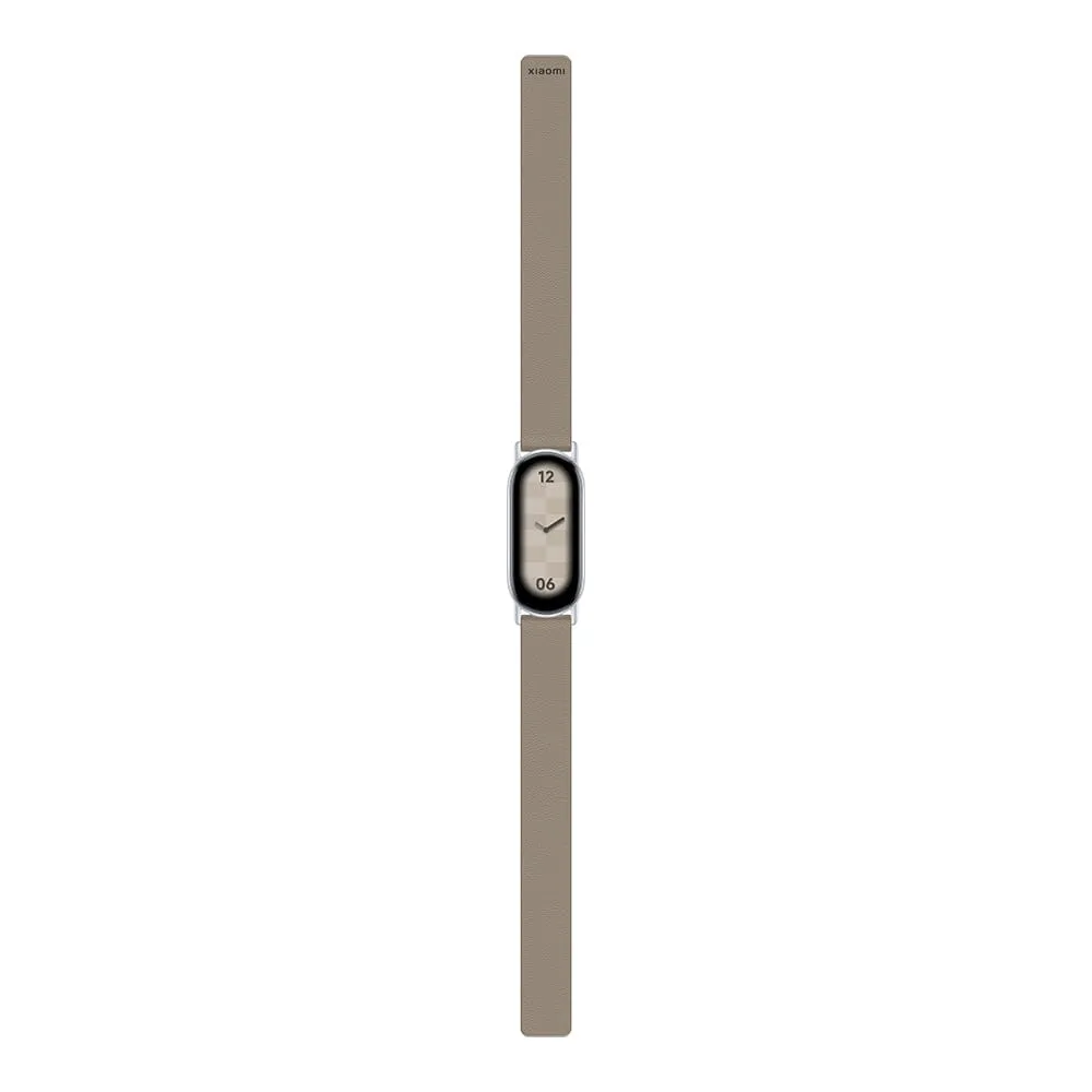 Xiaomi Smart Band 9 Magnetic Leather Bracelet In Khaki Brown