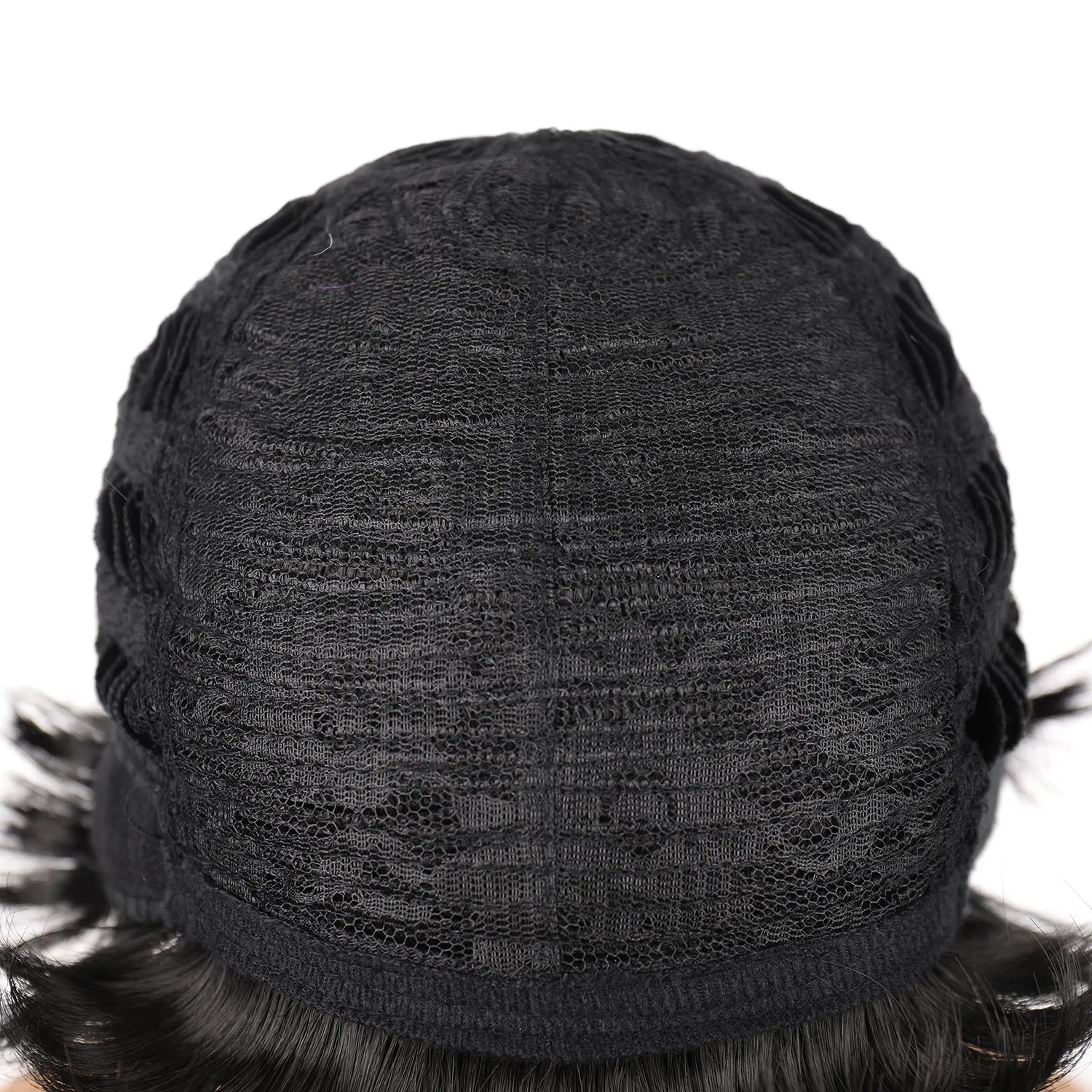 Zaela | Black Short Pixie Cut Wavy Synthetic Hair Wig
